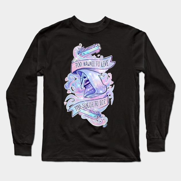 Star pastel Reaper - too kawaii to live, too sugoi to die Long Sleeve T-Shirt by iisjah